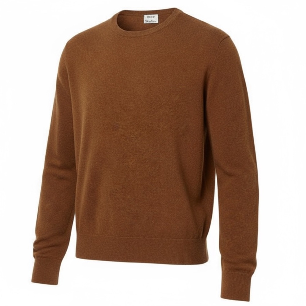 💕 ACNE STUDIOS Niale Wool-Blend Sweater - Brown NEW size XL men’s unisex